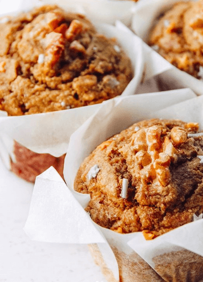 Muffins suaves, esponojosos y saludables